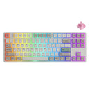 Akko 5087S VIA RGB Hot-Swappable Mechanical Keyboard 9009 (Gateron Pink-Lubed)