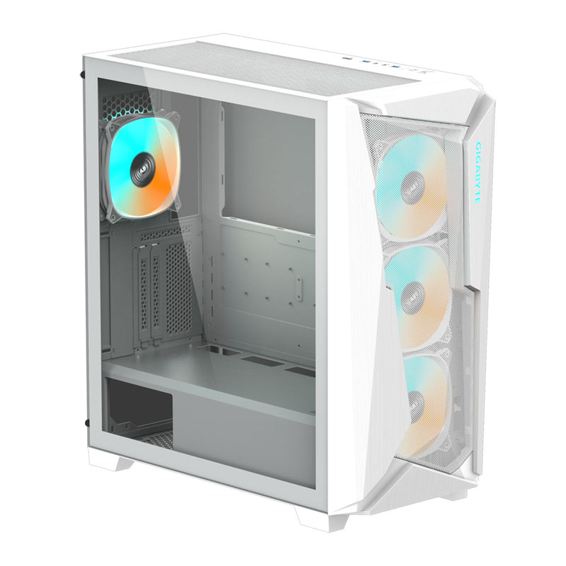 Gigabyte C301 V2 Tempered Glass RGB Mid-Tower 4X ARGB PWM Fan ATX Case