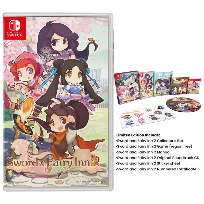 Nintendo Switch Sword & Fairy Inn 2 Limited Edition (Asian)