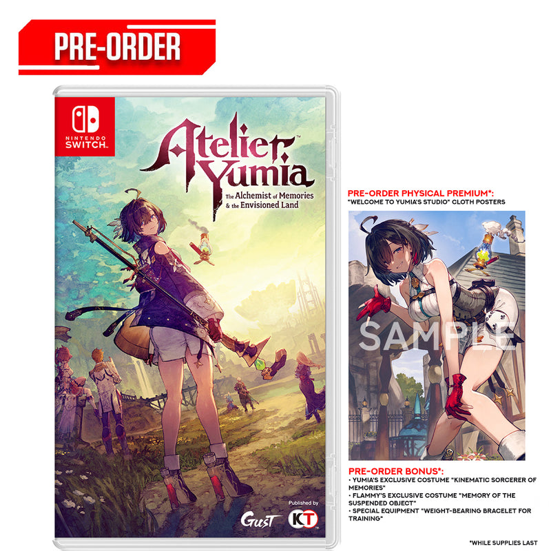 Nintendo Switch Atelier Yumia The Alchemist of Memories & The Envisioned Land 