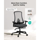 ProtoArc Flexer Mesh Ergonomic Office Chair (Black) (CP016457)