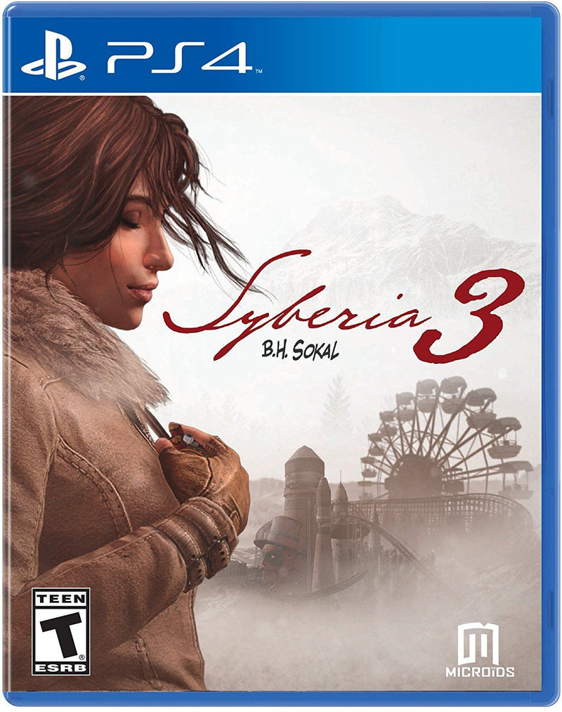 PS4 Syberia 3 B.H Sokal All