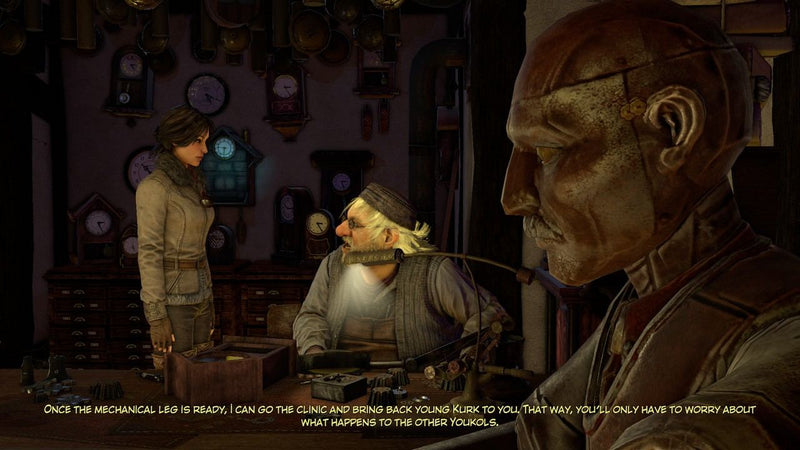 PS4 Syberia 3 B.H Sokal All