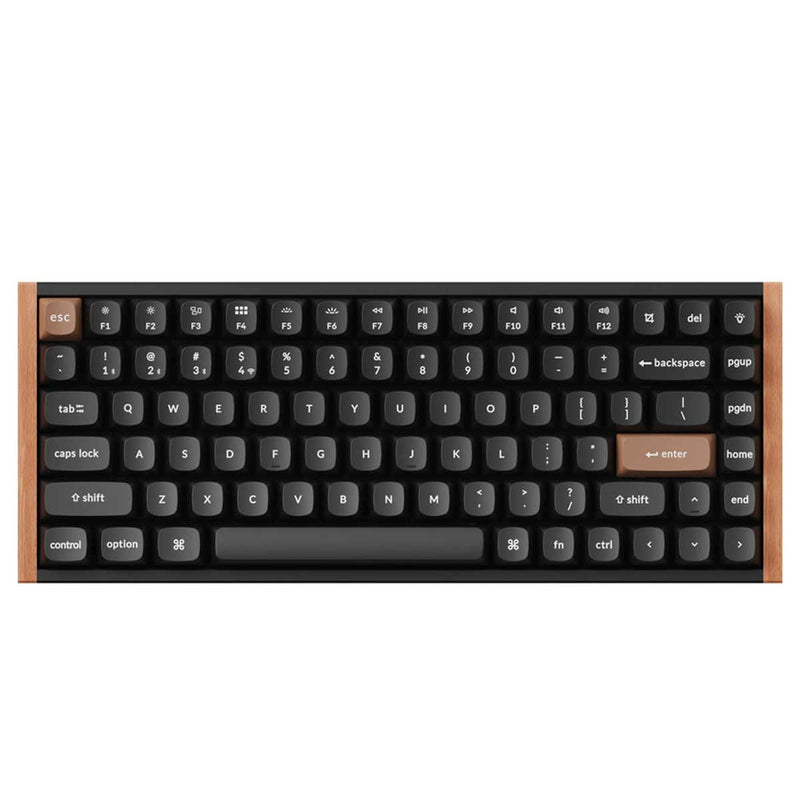 Keychron K2 HE Special Ed. Hot-Swappable RGB Backlight 75% Wireless Magnetic Switch Custom Keyboard - Black (Gateron Double-Rail Magnetic Nebula Switch) (K2H-F1)