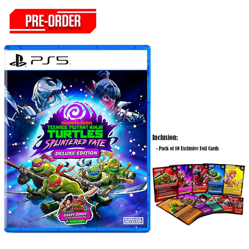 PS5 Teenage Mutant Ninja Turtle Splintered Fate Deluxe Edition Pre-Order Downpayment