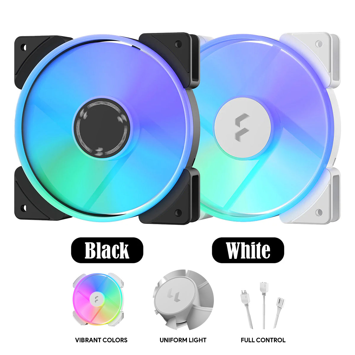 Fractal Design Prisma AL-12 PWM ARGB Computer Fan 