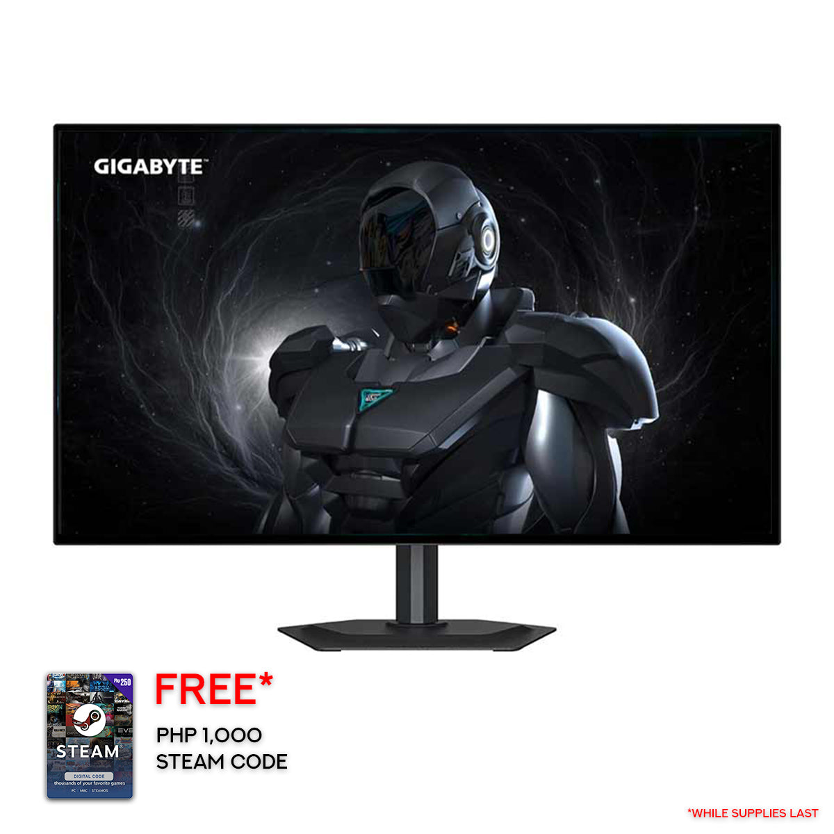 Gigabyte GO27Q24G WOLED 27" QHD (2560x1440) 240Hz 0.03ms GTG Gaming Monitor with Tilt/ Swivel/ Pivot/ Height Adjustment
