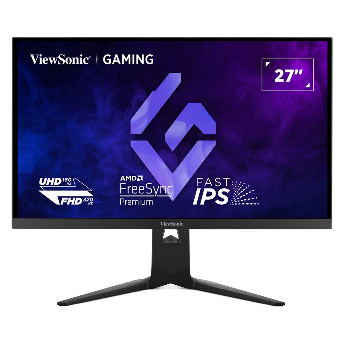 ViewSonic XG275D1-4K 27" (3840x2160) Dual Mode (UHD at 160Hz or FHD at 320Hz) 0.5ms MPRT Fast IPS Gaming Monitor