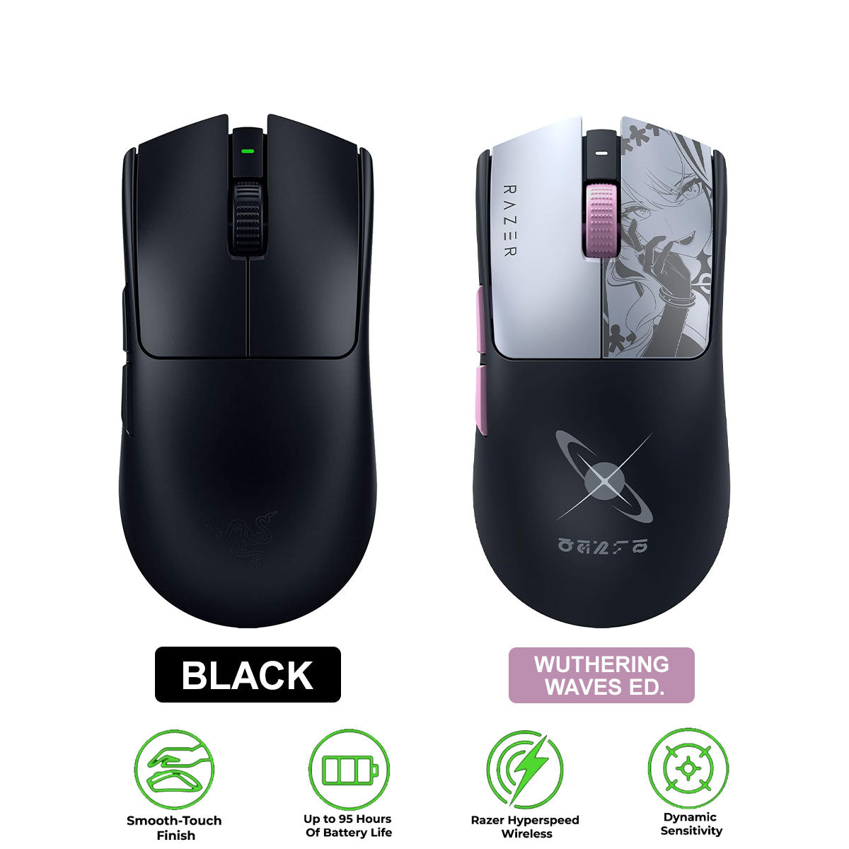 Razer Viper V3 Pro SE Ultra-Lightweight Wireless Symmetrical eSports Mouse