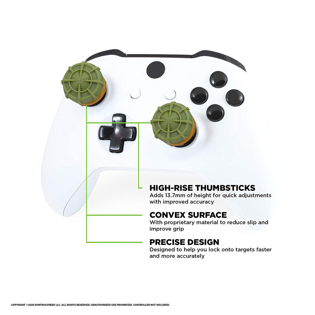 Kontrolfreek FPS SnipR For XboxOne Green (2077)