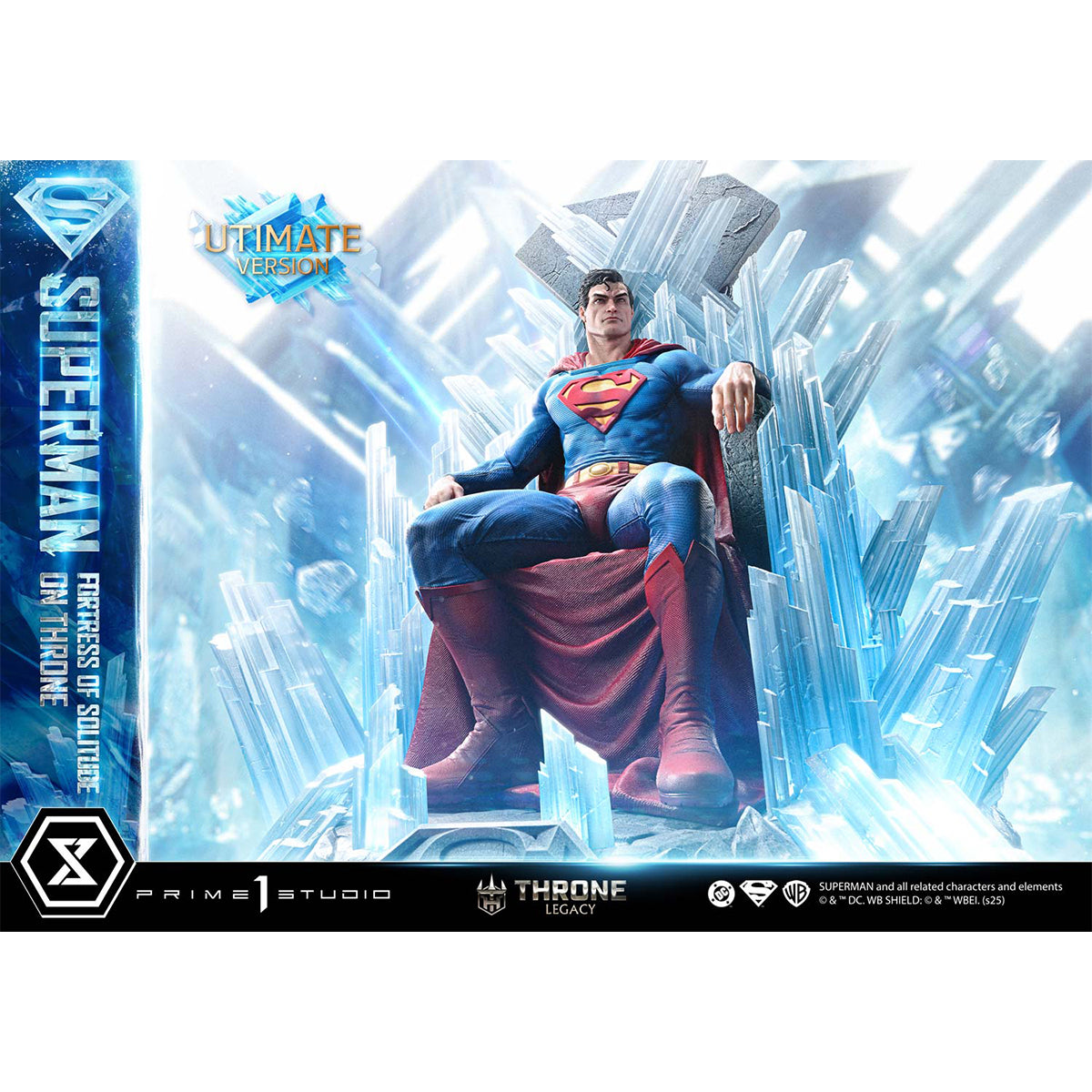 Throne Legacy Superman (Comics) Superman Fortress of Solitude on Throne | DataBlitz