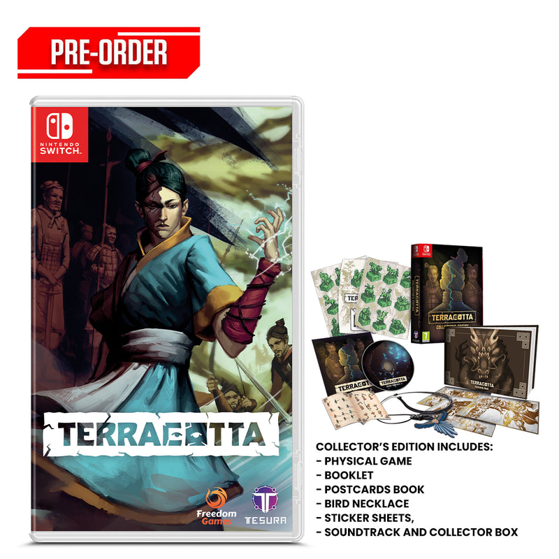 NINTENDO SWITCH TERRACOTTA COLLECTOR EDITION PRE-ORDER DOWNPAYMENT