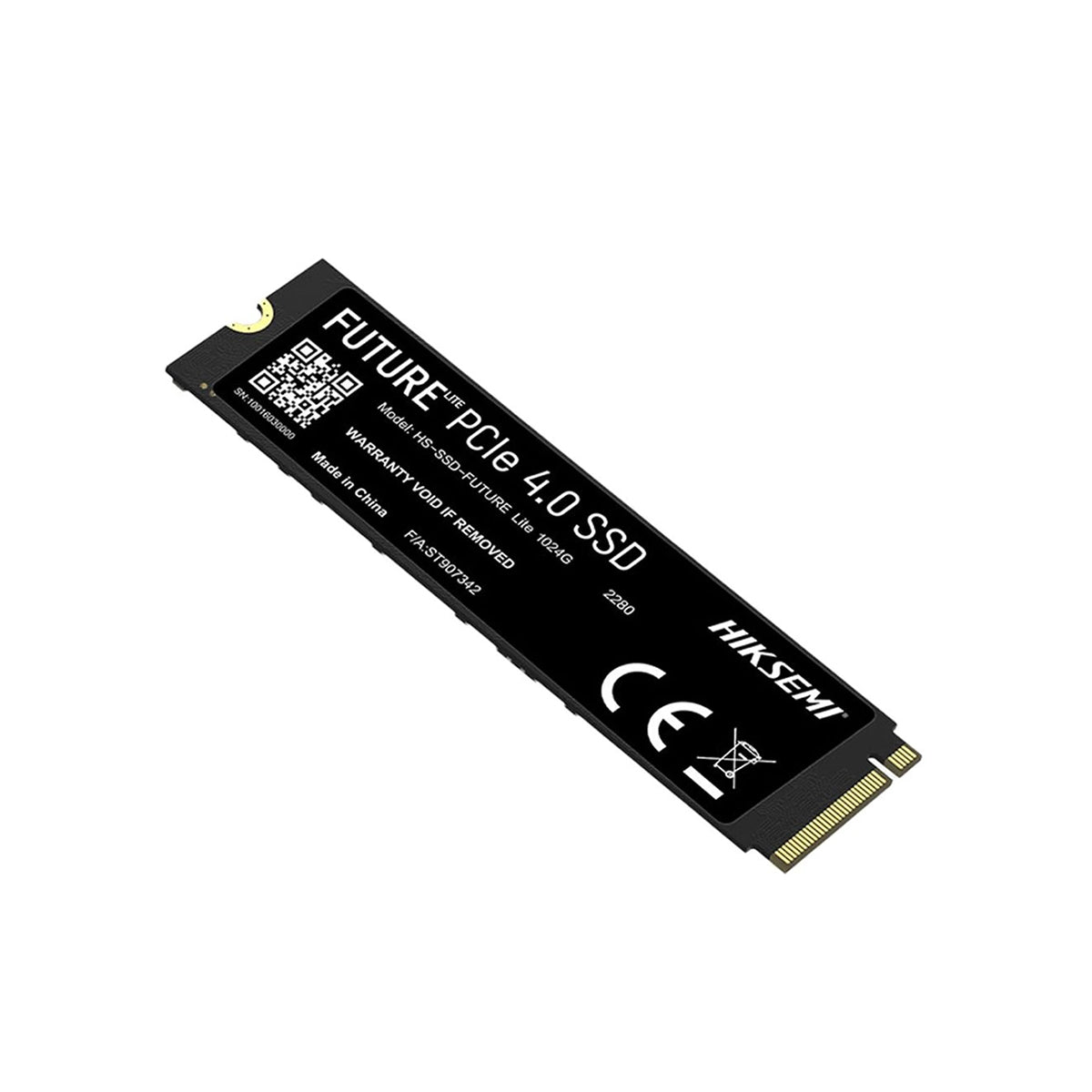Hiksemi Future Lite 1024GB NVMe M.2 Gen4 x4 7000MB/s Read & 6000MB/s Write Internal SSD
