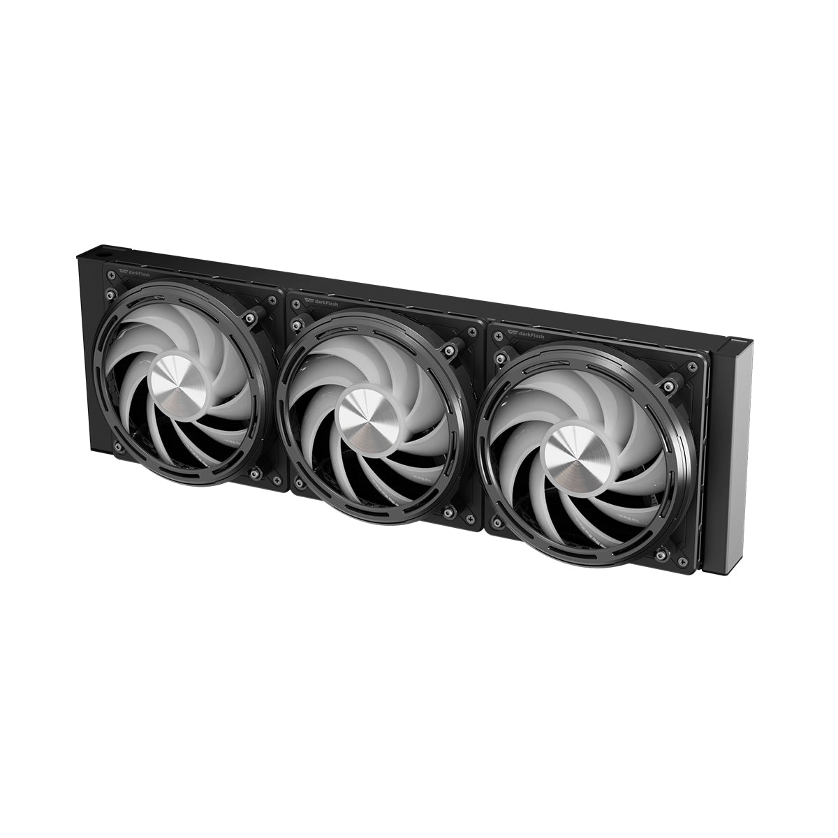 DarkFlash UV360 ARGB Curved Screen AIO 360mm Liquid CPU Cooler (Black)