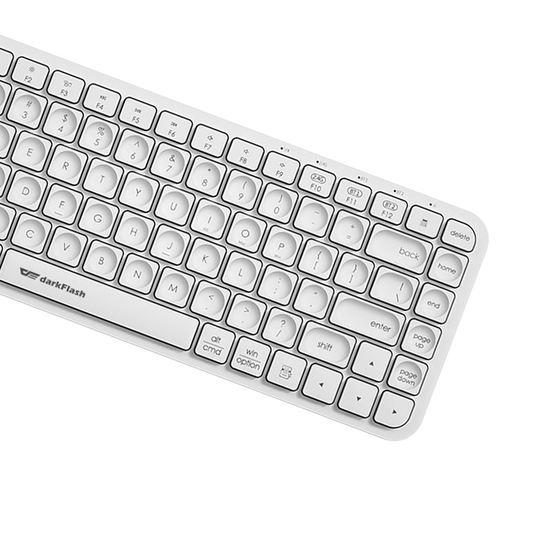 Darkflash V200 Wireless Bluetooth Keyboard (White)