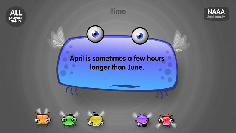 PS4 THE JACKBOX PARTY PACK VOL 1 ALL