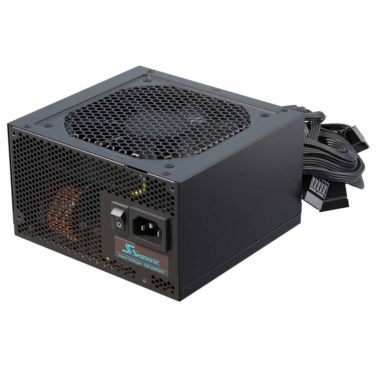 Seasonic G12 GC-650 (ATX 2.4) 650W 80+ Gold Fixed Cables Power Supply (SSP-650RT2)