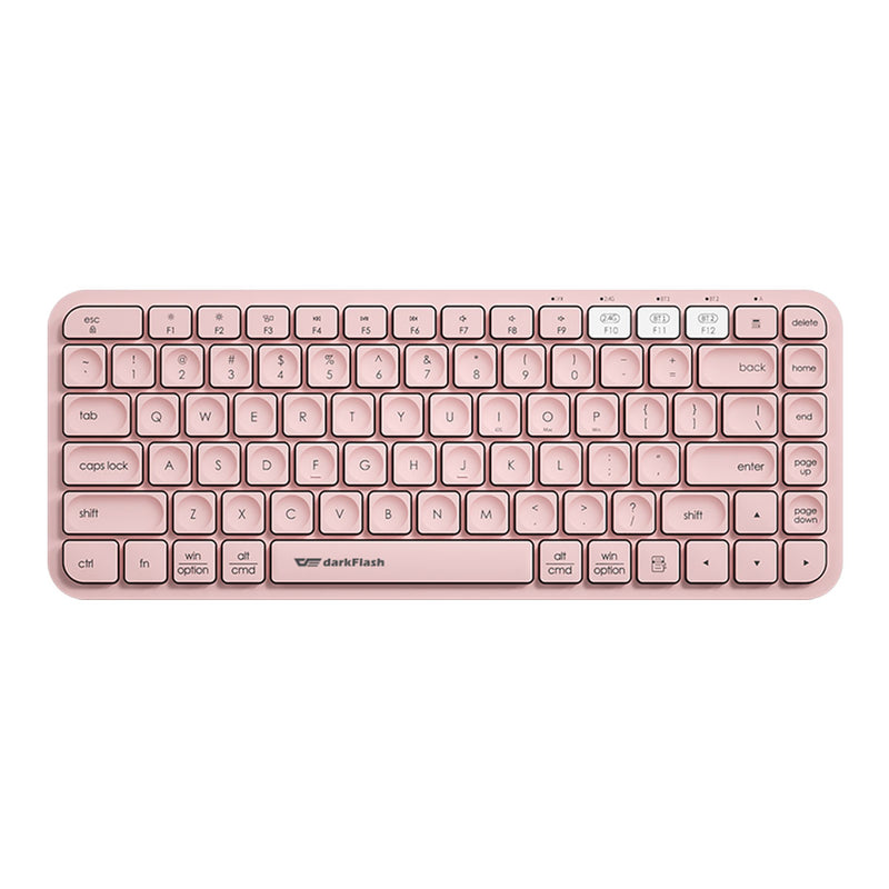 Darkflash V200 Wireless Bluetooth Keyboard (Pink)