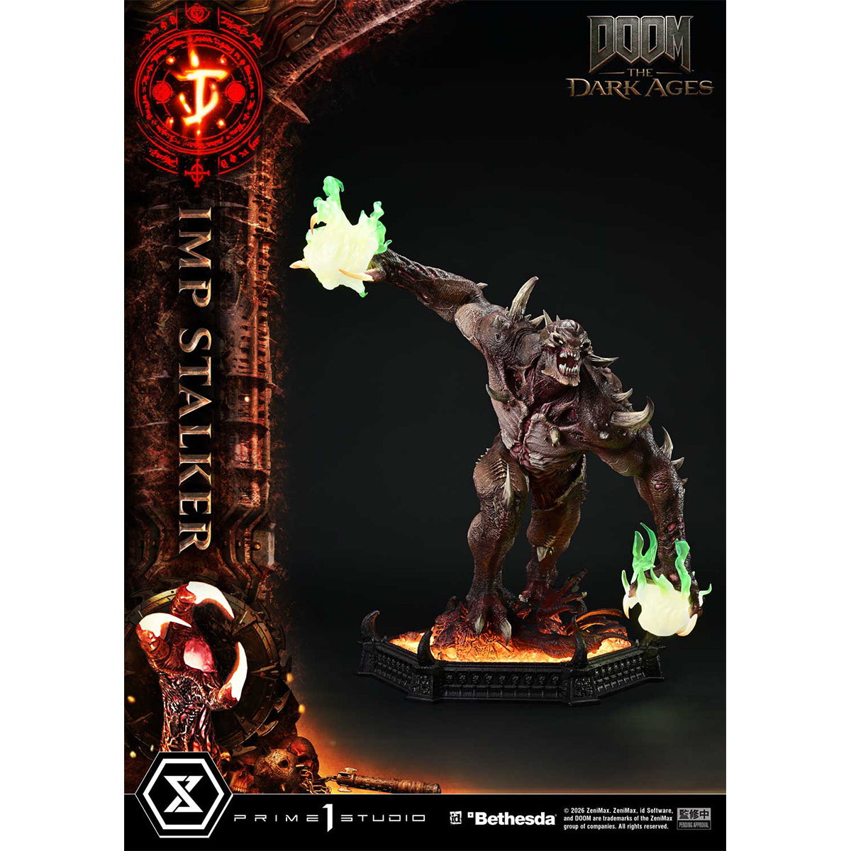 Ultimate Premium Masterline Doom: The Dark Ages Imp Stalker | DataBlitz