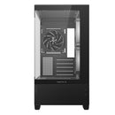 DeepCool CG380 3F Panoramic Dual Tempered Glass MATX Case (Black, White)