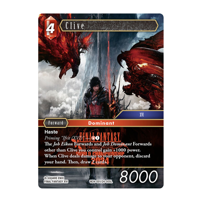 Final Fantasy Trading Card Game World Champion Decks 2024