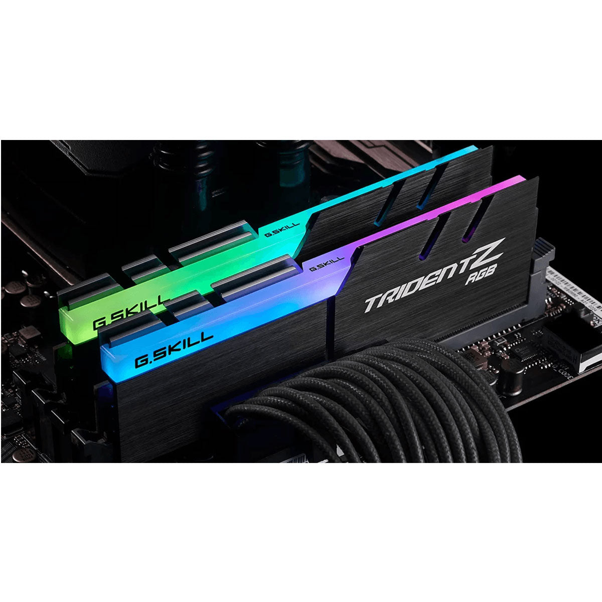 G.SKILL Trident Z RGB 32GB DDR4 3600MHZ Memory (F4-3600C18D-32GTZR)