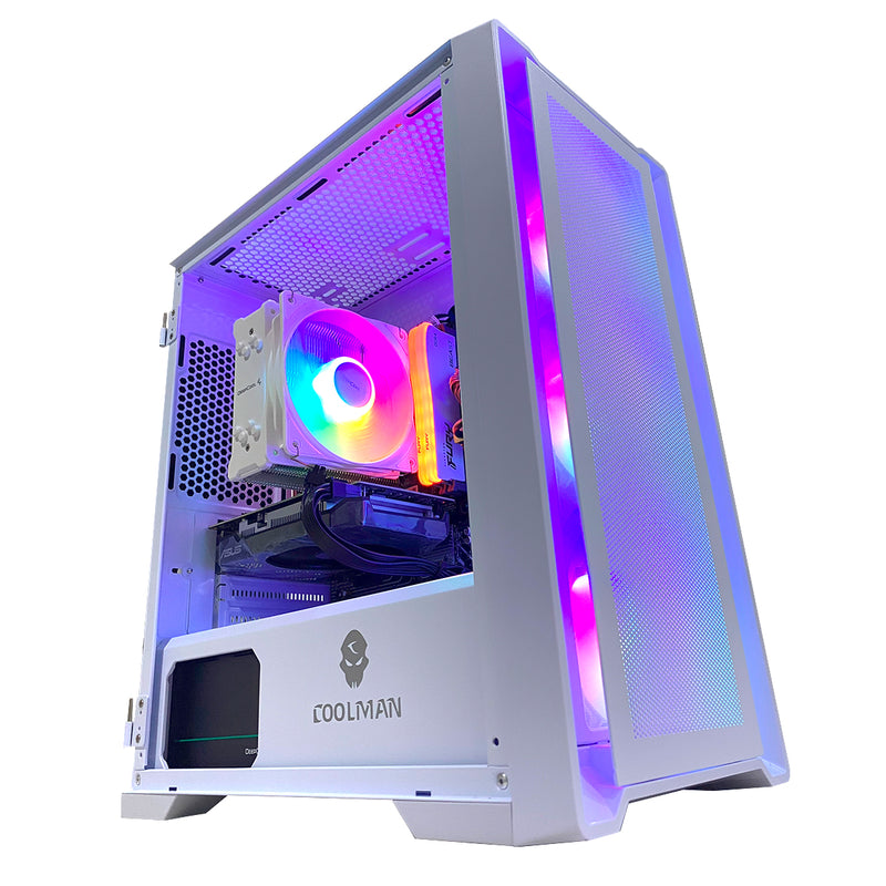 Powered by ASUS: Alpha Ruby White Gaming PC