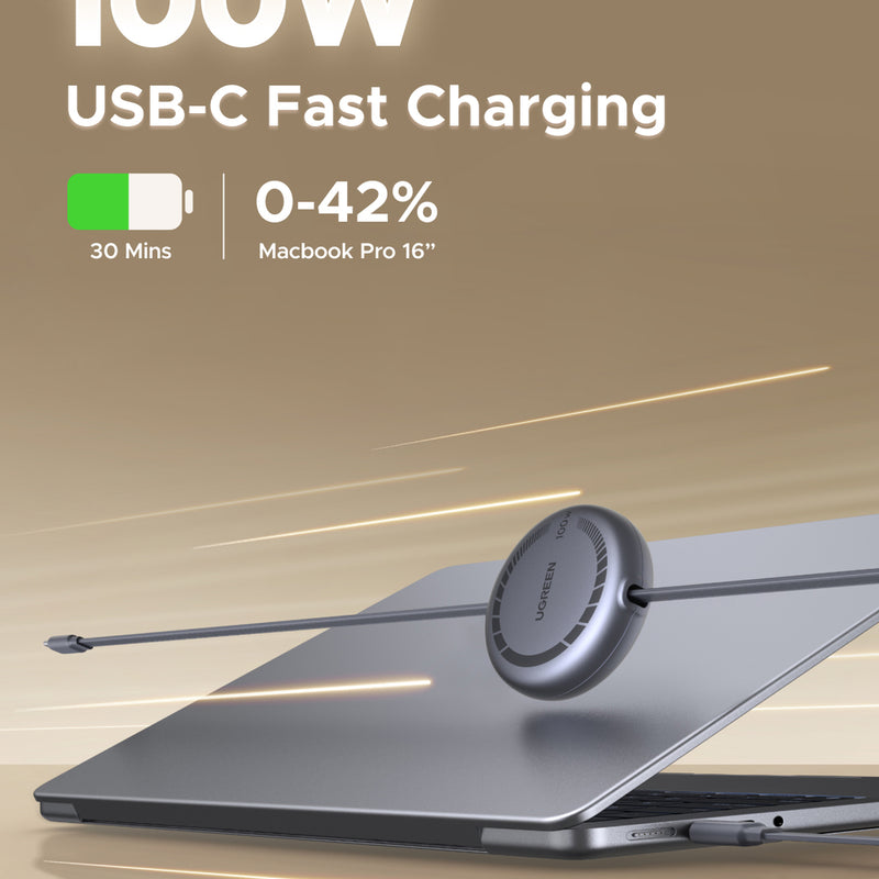 Ugreen Nexode USB-C to USB-C 100W PD Fast Charging Retractable Cable