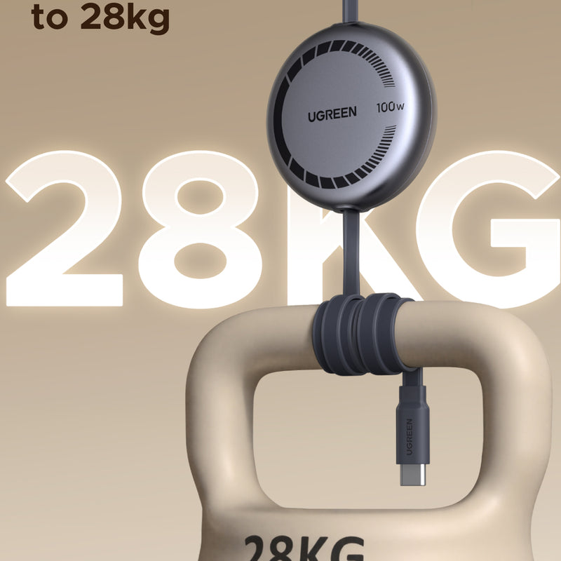 Ugreen Nexode USB-C to USB-C 100W PD Fast Charging Retractable Cable
