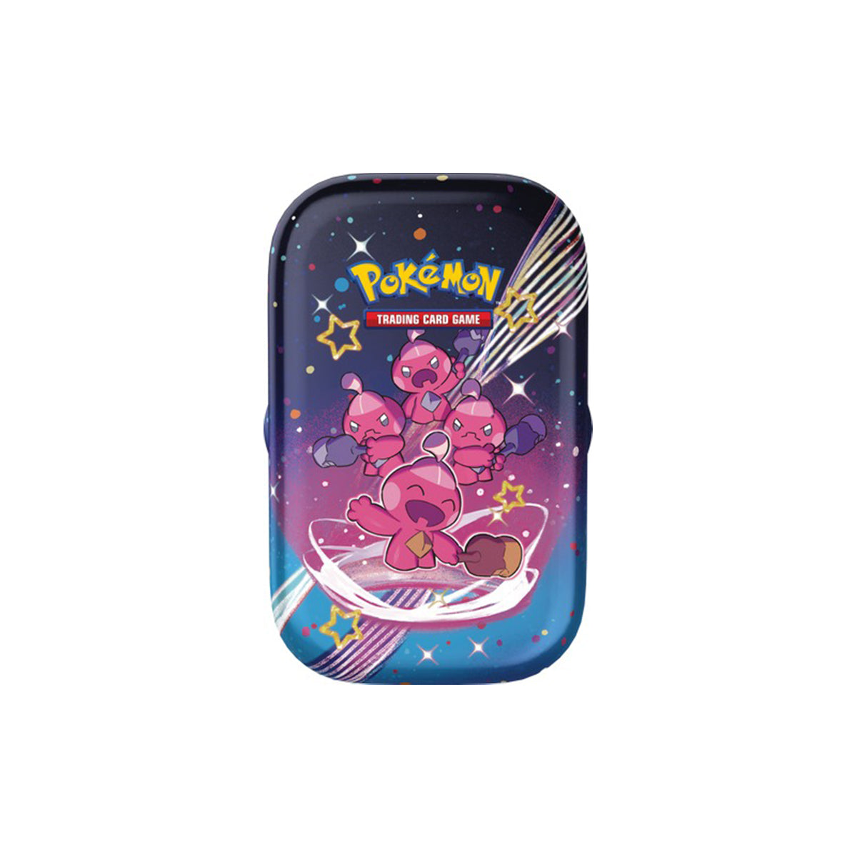 Pokemon TCG SV4.5 Scarlet & Violet Paldean Fates Mini Tin (Flamingo, Finizen, Tinkatink, Smoliv, Maushold) (210-85628)