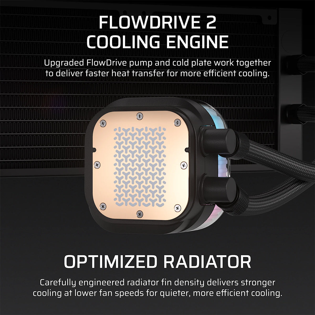 Corsair iCUE LINK TITAN II 360 RX RGB AIO Liquid CPU Cooler