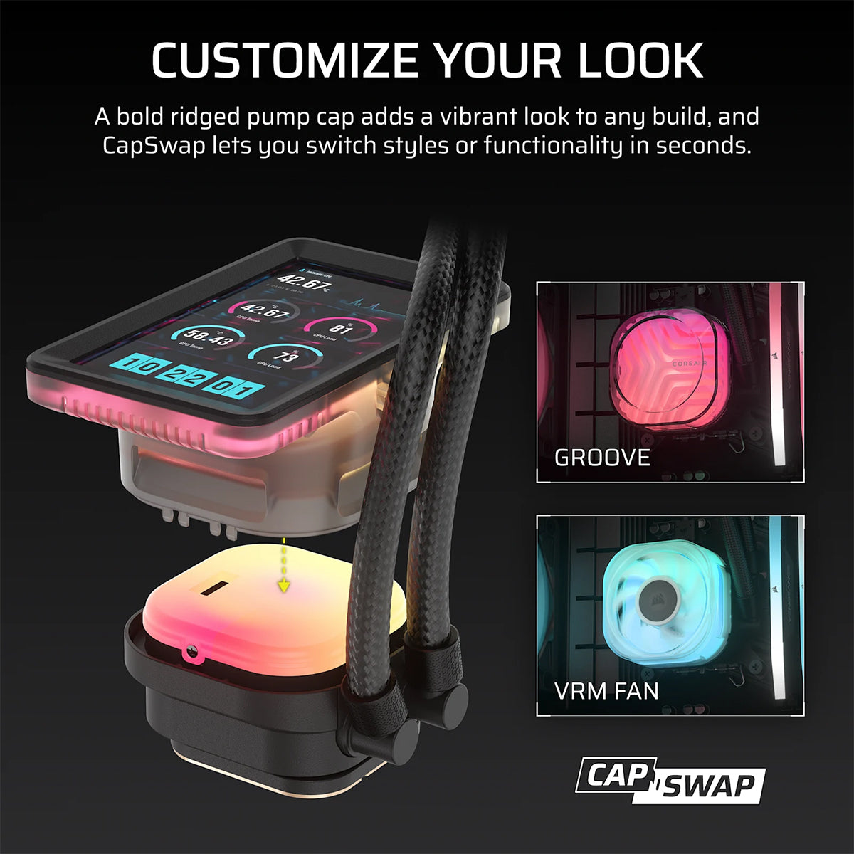 Corsair iCUE LINK TITAN II 360 RX RGB AIO Liquid CPU Cooler