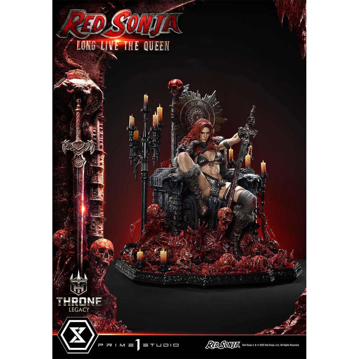 Throne Legacy Red Sonja - Red Sonja: Long Live The Queen | DataBlitz