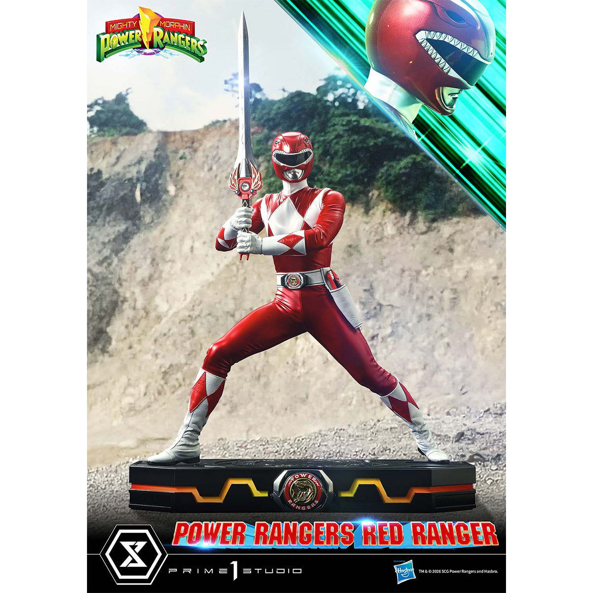 Premium Masterline Mighty Morphin Power Rangers Power Rangers Red Ranger (PMRWR-02) | DataBlitz