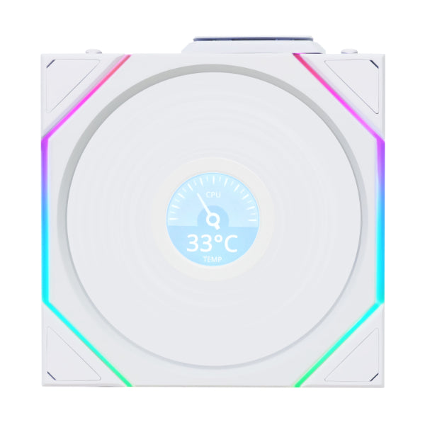 Lian Li Uni Fan TL Wireless LCD 120mm Revolutionary ARGB Triple Fan