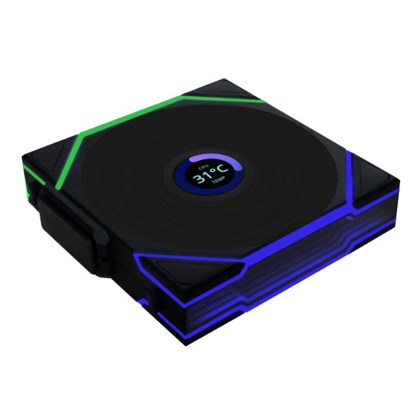 Lian Li Uni Fan TL Wireless LCD 120mm Revolutionary ARGB Triple Fan