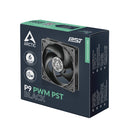 Arctic P9 PWM PST 92mm PWM Fan with Cable Splitter (Black) (ACFAN00298A)
