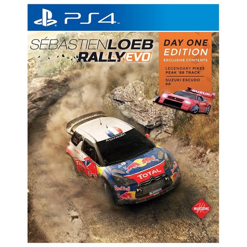 PS4 SEBASTIEN LOEB RALLY EVO DAY ONE EDITION ALL (ENG/SP)