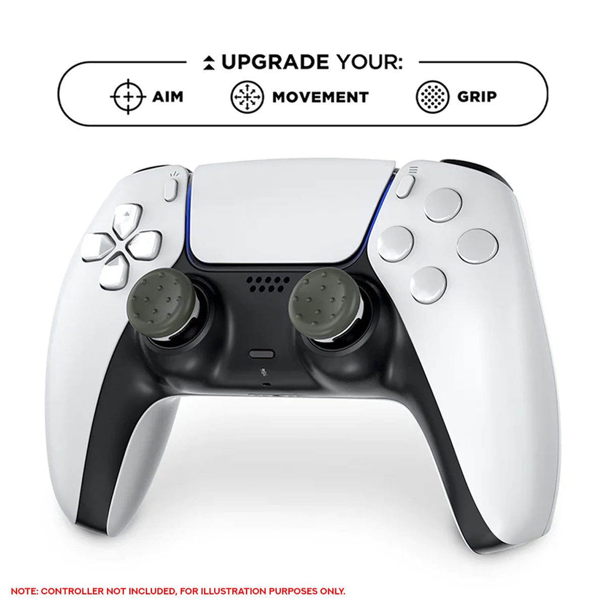 Steelseries Kontrolfreek Action Adventure Thumbsticks for PS4/ PS5 (Frenzy Edition (Purple), Lotus Edition (Teal), CQC Edition (Grey))