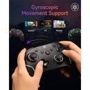 EasySMX X20 Multi-Platform Wireless Gaming Controller with Trigger Lock & Hall Effect Sensor (White, Black) (VG-C518, VG-C548)