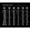 ASRock Steel Legend SL-850G 850W 80+ Gold & Cybenetics Platinum ATX 3.1 & PCIe 5.1 Full Modular Power Supply (Black)