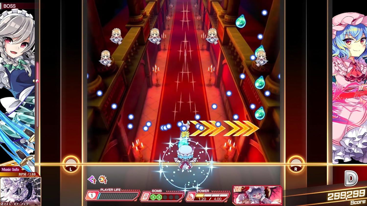 Nintendo Switch Touhou Danmaku Kagura Phantasia Lost