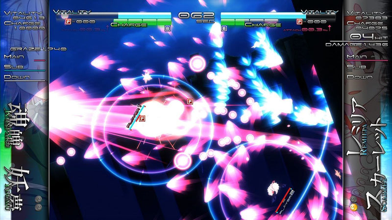 PS4 Touhou Genso Rondo Bullet Ballet Reg.3 (EN/TC/KR VER)