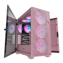 Darkflash DLX21 Mesh EATX PC Case (Pink)