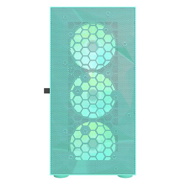 Darkflash DLM 21 Mesh mATX PC Gaming Case (Neo Mint)
