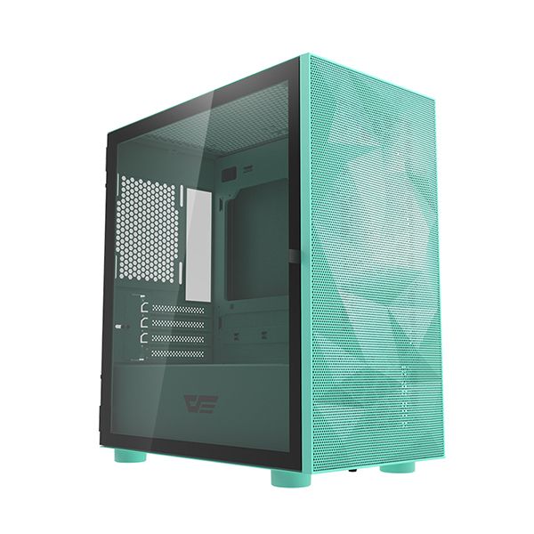 Darkflash DLM 21 Mesh mATX PC Gaming Case (Neo Mint)