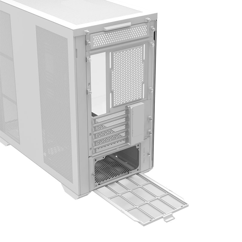 Darkflash DLX4000 Glass E-ATX PC Case (White)