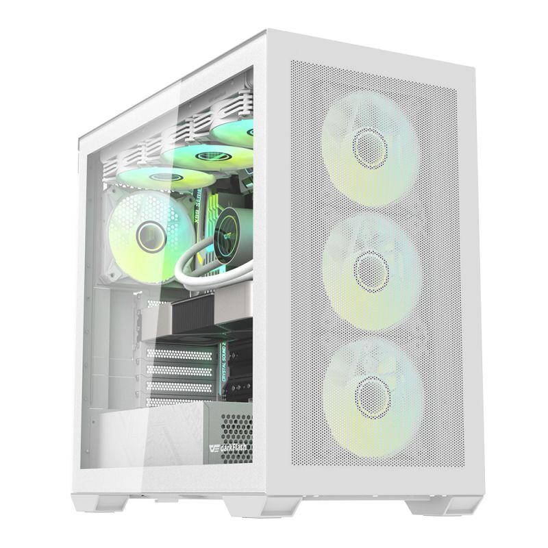 Darkflash DLX4000 Mesh E-ATX PC Case (White)