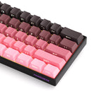MonsGeek FUN60 Pro SP Shine-Through Black & Pink Gradient Multi-Mode RGB Mechanical Keyboard