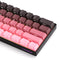 MonsGeek FUN60 Pro SP Shine-Through Black & Pink Gradient Multi-Mode RGB Mechanical Keyboard